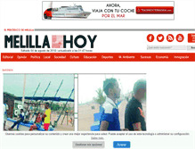Tablet Screenshot of melillahoy.es